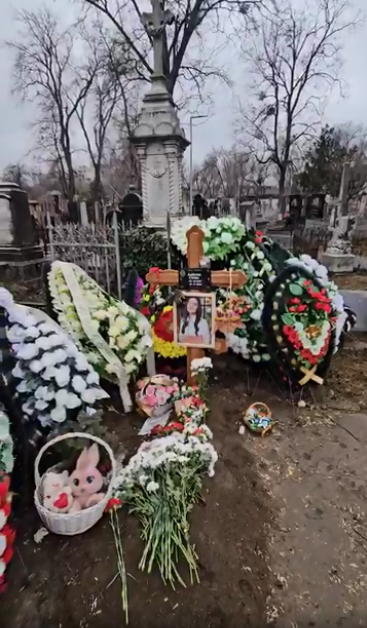 Cum arată mormântul Andreei Cuciuc la 40 de zile de la înmormântare. Imagini care sfâșie inima oricărui părinte