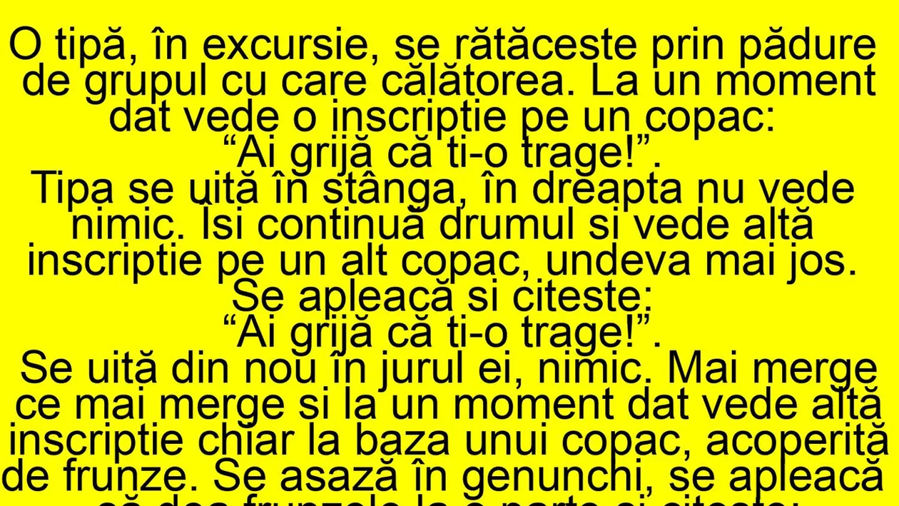BANCUL ZILEI | Ai grijă că ți-o trage!