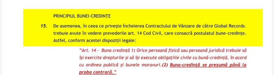 Documentele oficiale
