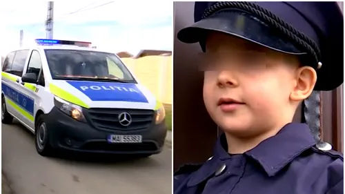 „Să vină mascaţii!”. Un copil de 5 ani din Gorj a avut parte de o surpriză neașteptată de ziua de naștere