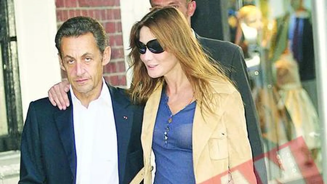 Sarkozy si Bruni, la cumparaturi in New York