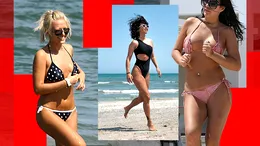 Inna, Cruduța sau Delia nu s-au putut opri nici pe plajă! TOP sexy-vedete surprinse în acțiune