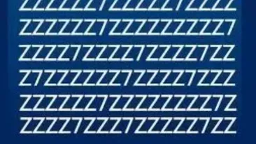 Testul suprem al vigilenţei. Doar 1% dintre cei care privesc această imagine reuşesc să descopere de câte ori apare cifra 7