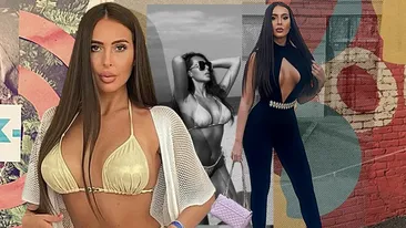 Poate concura lejer la Miss Univers! Claudia este „gazela” care te face să pici din picioare!