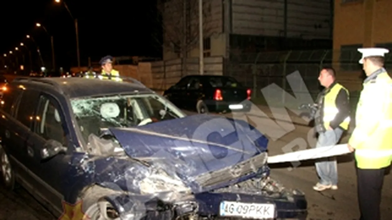 Accident violent La Pitesti! Unsprezece dintr-o lovitura