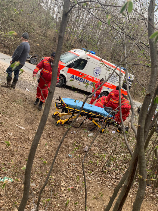 Imagini șocante! O fată de 28 de ani a fost strivită de un ATV, în timpul unei concurs organizat la Cluj, chiar sub ochii soțului ei!
