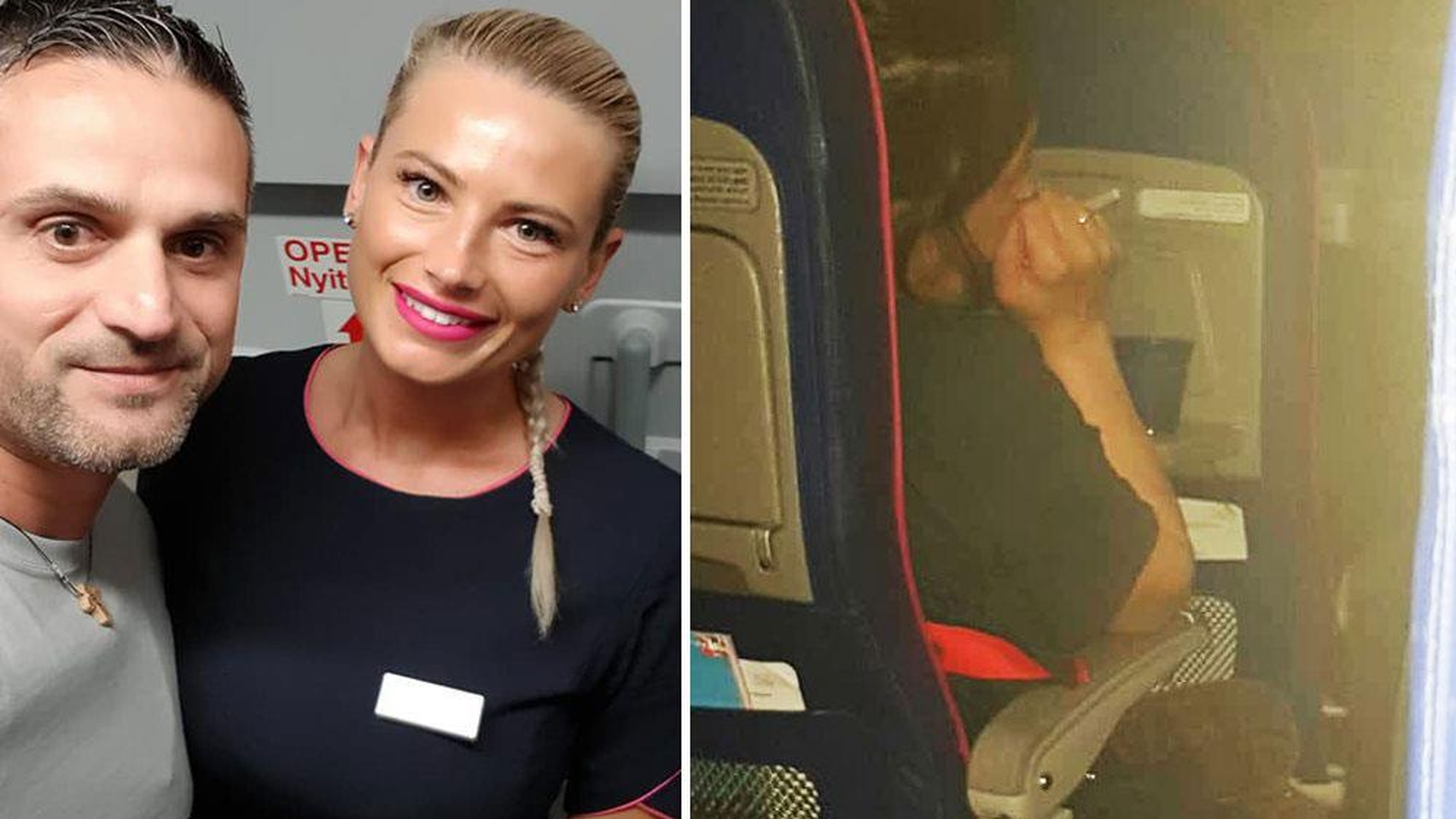 Marius se afla într-un avion pe ruta Birmingham-București. Ce a făcut această stewardesă de la WizzAir e neașteptat: "La un moment dat se ridică, merge în spate..."