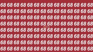 Test de inteligență | Identificați singurul număr care nu este 68!