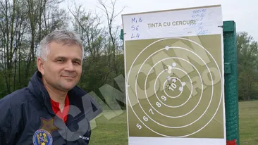 Christian Ciocan aspira la primul loc la tir
