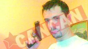 "Mascatul" pistolar, vanat de politie