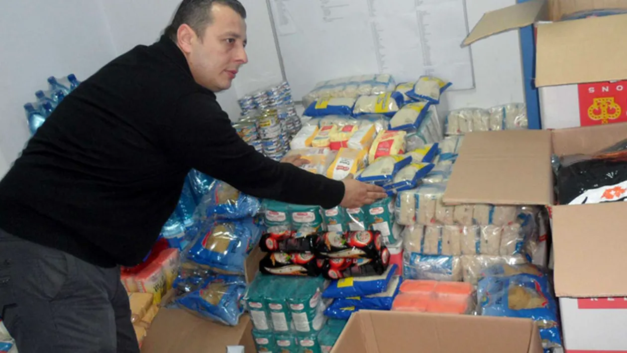 Stefan Florescu a trimis inca un transport de alimente sinistratilor din Buzau, Vrancea si Ialomita