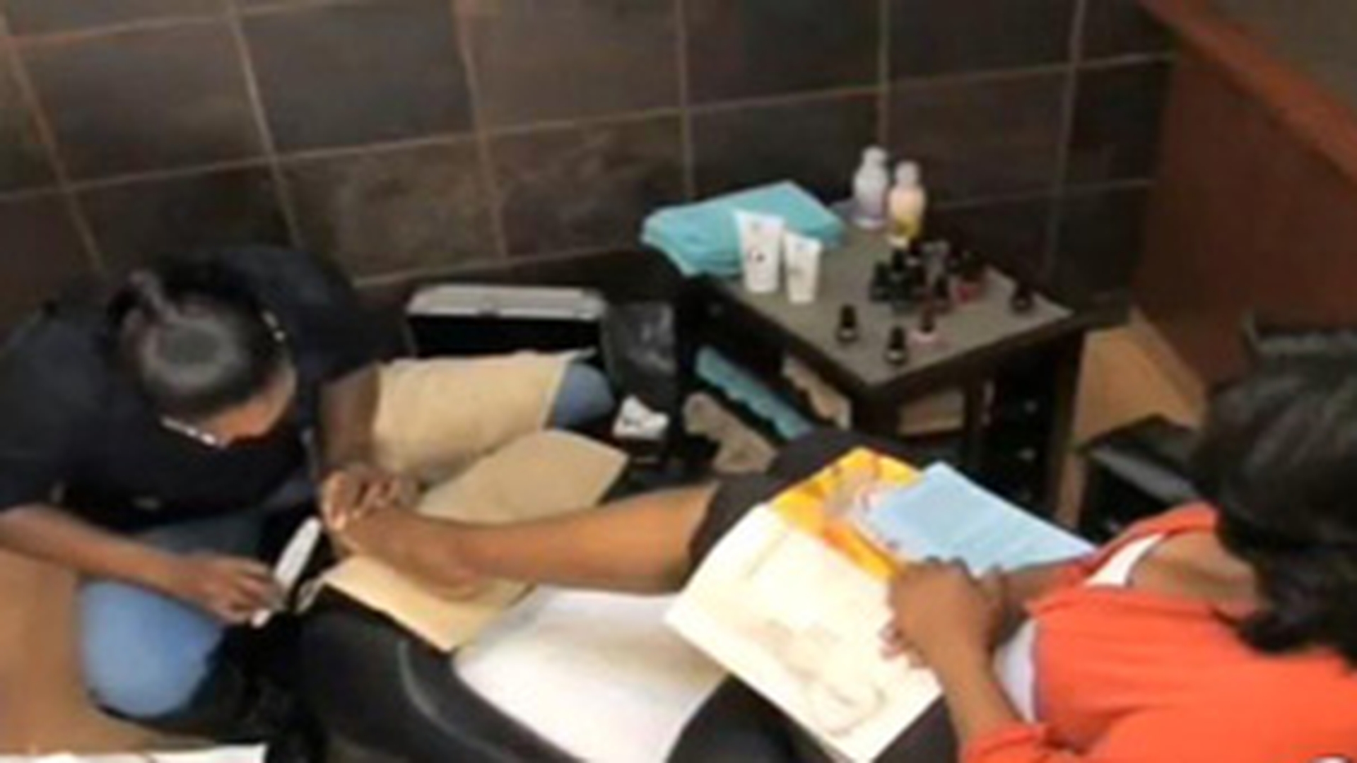 Serena Williams i-a facu pedichiura lui Oprah! VEZI AICI cum!