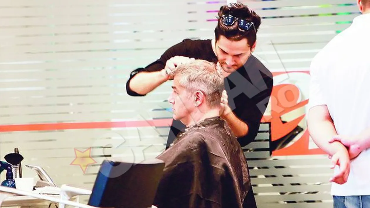 VIDEO Dan Bittman este cochet! Se ferchezuieste la salon