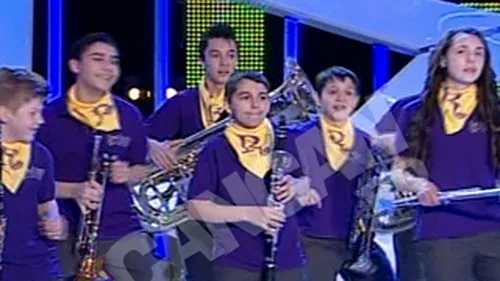 VIDEO Fanfara Rotaria Junior de la Romanii au talent va scoate un album
