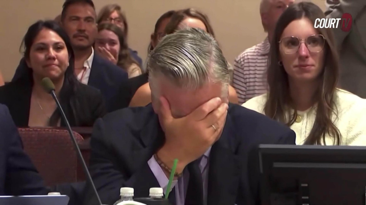 Alec Baldwin in timpul procesului. Foto: Profimedia