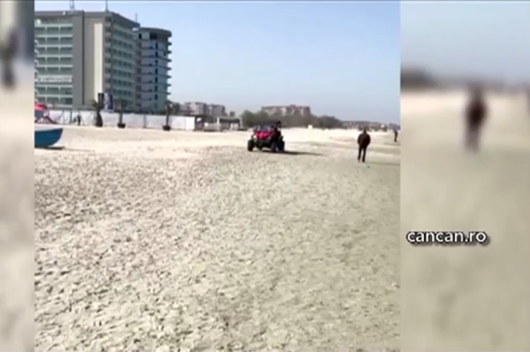 Scene halucinante surprinse cu puțin timp înainte de accident