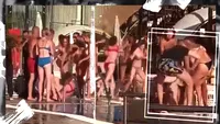 Bătaie generală, cu pumni și picioare, la o celebră piscină din Capitală. O fată a fost lovită cu sălbăticie în plină figură, de un tânăr, până a rămas nemișcată