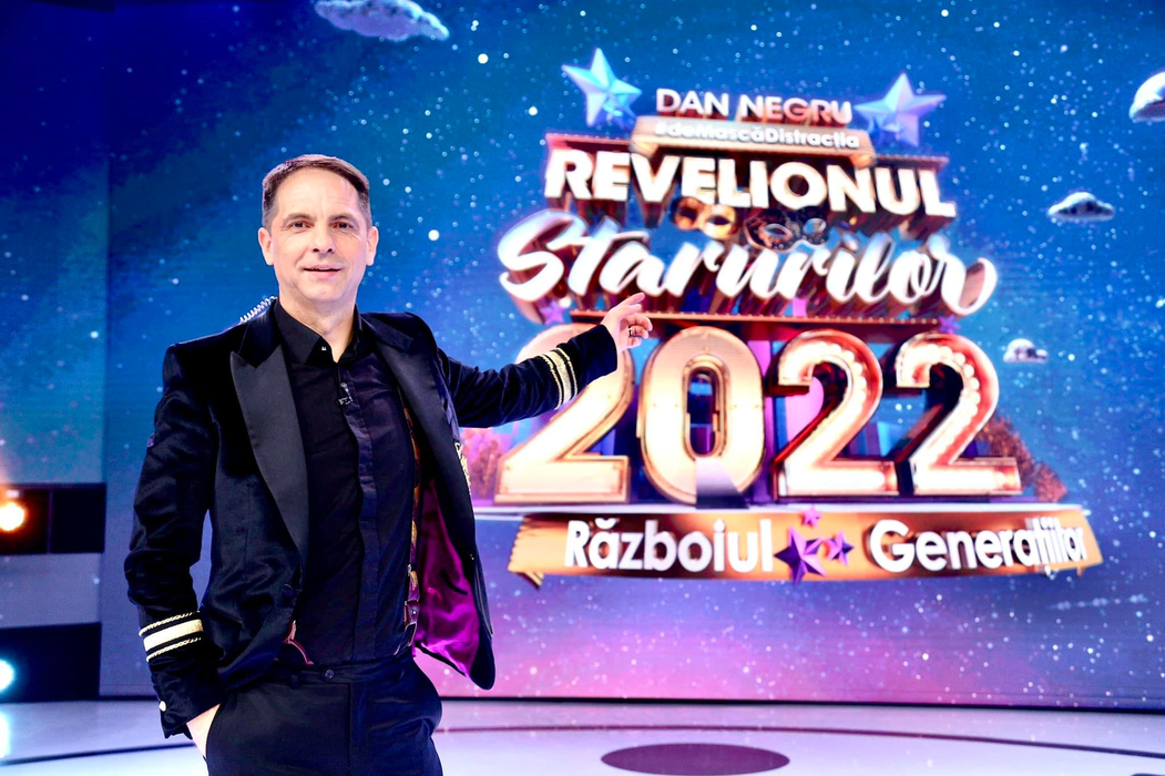 Dan Negru a fost lider de audiență de 21 de ori cu Revelioanele maraton (Foto: Facebook)