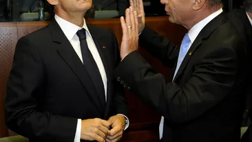 Basescu si Sarkozy, discutii aprinse pe tema romilor