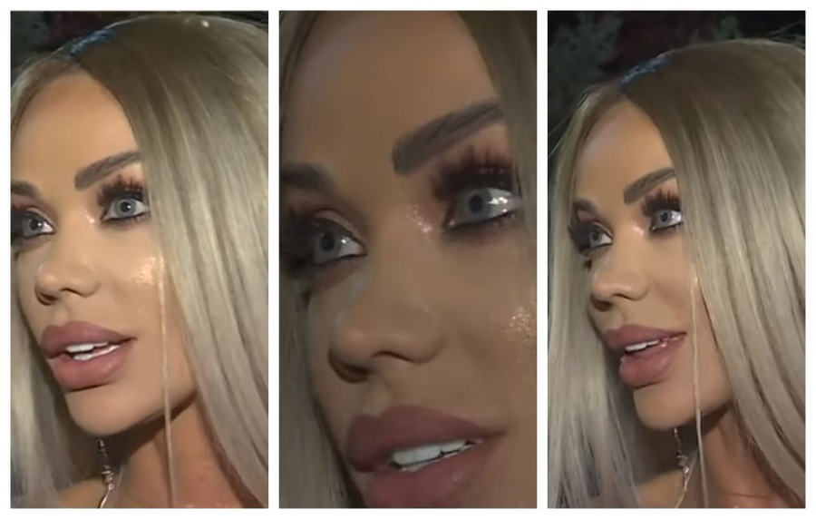 Bianca Drăgușanu a avut lacrimi în ochi după ce a răspuns la întrebarea: “Te simți rănită, jignită?” © captură Antena 1