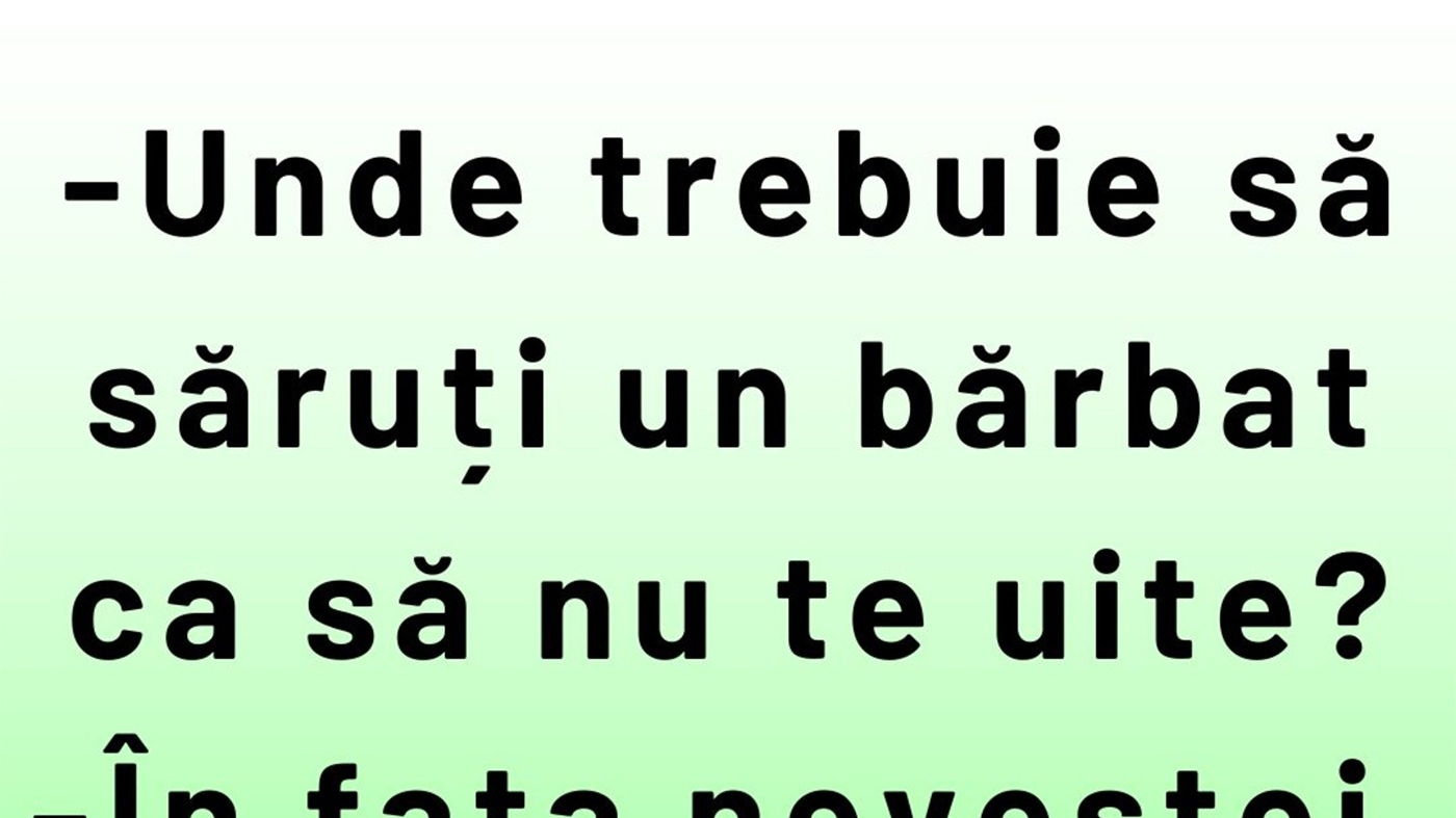 BANC | Unde trebuie să săruți un bărbat ca să nu te uite niciodată?