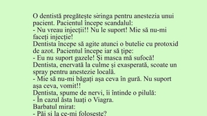 Bancul începutului de săptămână | "Nu vreau injecții! Nu le suport"