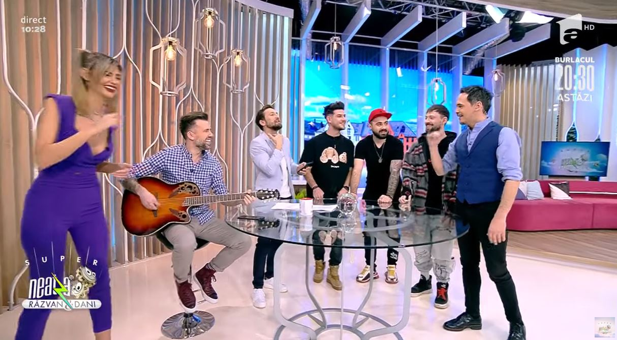 Ramona Olaru și Cuza, “înțepături” acide în direct, la Antena 1! Gestul surprinzător făcut de cântăreț față de fosta iubită | VIDEO