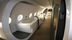 Apartament de lux intr-un avion