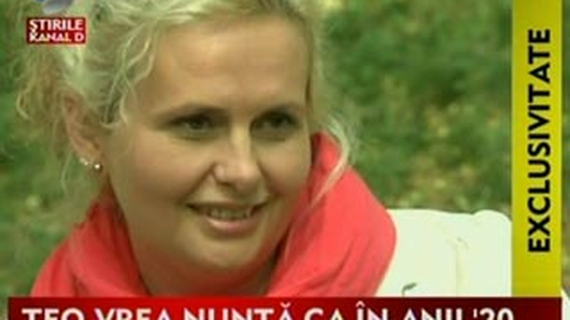 VIDEO Nasa de cununie a Teodorei Trandafir dezvaluie detalii despre nunta: va fi la cort, in Buftea, si copiii vor avea sarcini! Afla cum va fi rochia miresei
