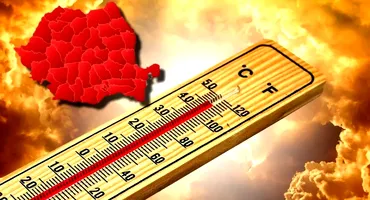 Noi temperaturi caniculare în România! Cod roșu: județele care se vor topi la peste 40 de grade