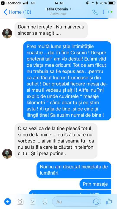 Dovada clară a infidelității lui Carmen de la Sălciua! Conversațiile dintre ea și amant au fost scoase la iveală