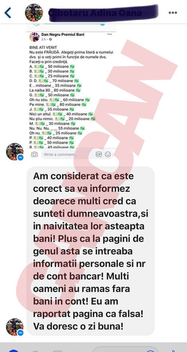 Dan Negru a ajuns victima unor escroci în mediul online. Poliția deja s-a sesizat