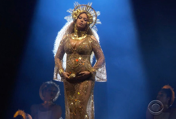 Beyonce la Premiile Grammy