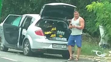 VIDEO! Acest român l-a scârbit pe Cabral! Ce a scos din portbagaj între Tuzla şi Costineşti: share, poate ajunge videoclipul şi la el