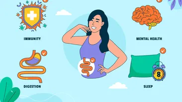 7 moduri simple prin care îți poți îmbunătăți flora intestinală