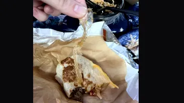 O femeie din Cluj Napoca și-a comandat un burrito și a trăit un șoc! Ce a găsit în el: “Era să mănânc otravă”