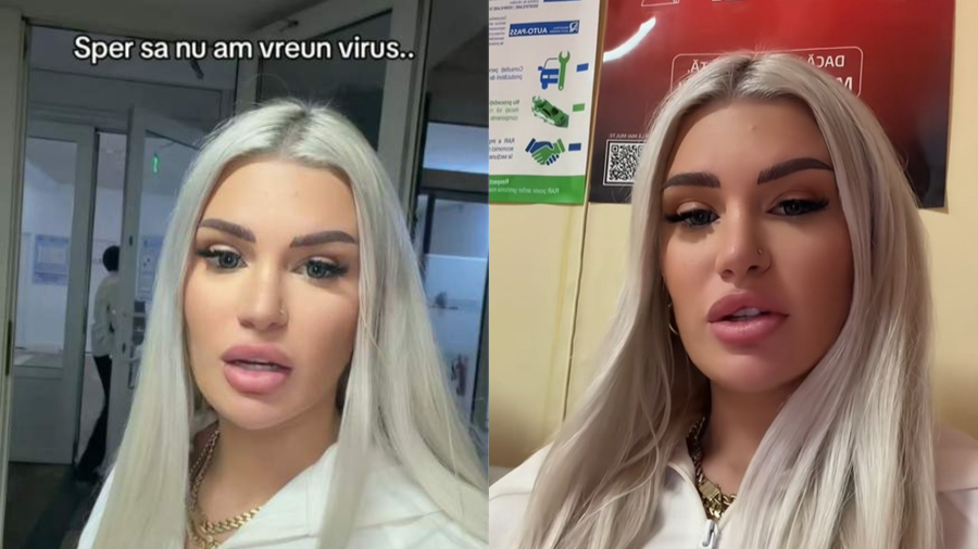 Andreea BLD a ajuns de urgență la spital! „Îmi este rău de mor, nu mai pot”