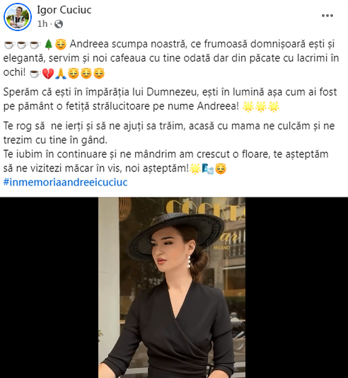 Cum arată mormântul Andreei Cuciuc la 40 de zile de la înmormântare. Imagini care sfâșie inima oricărui părinte