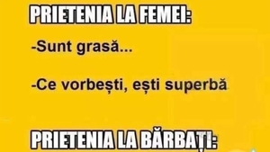 BANCUL ZILEI | Prietenia la femei și la bărbați