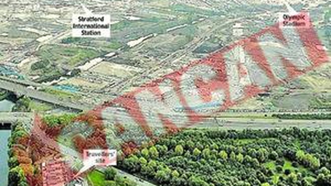 Irlandezi nomazi, mutati pentru a face loc Stadionului Olimpic