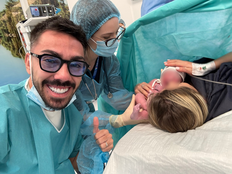 Claudia Puican și Armin Nicoară au devenit părinți/ Sursa foto: Instagram