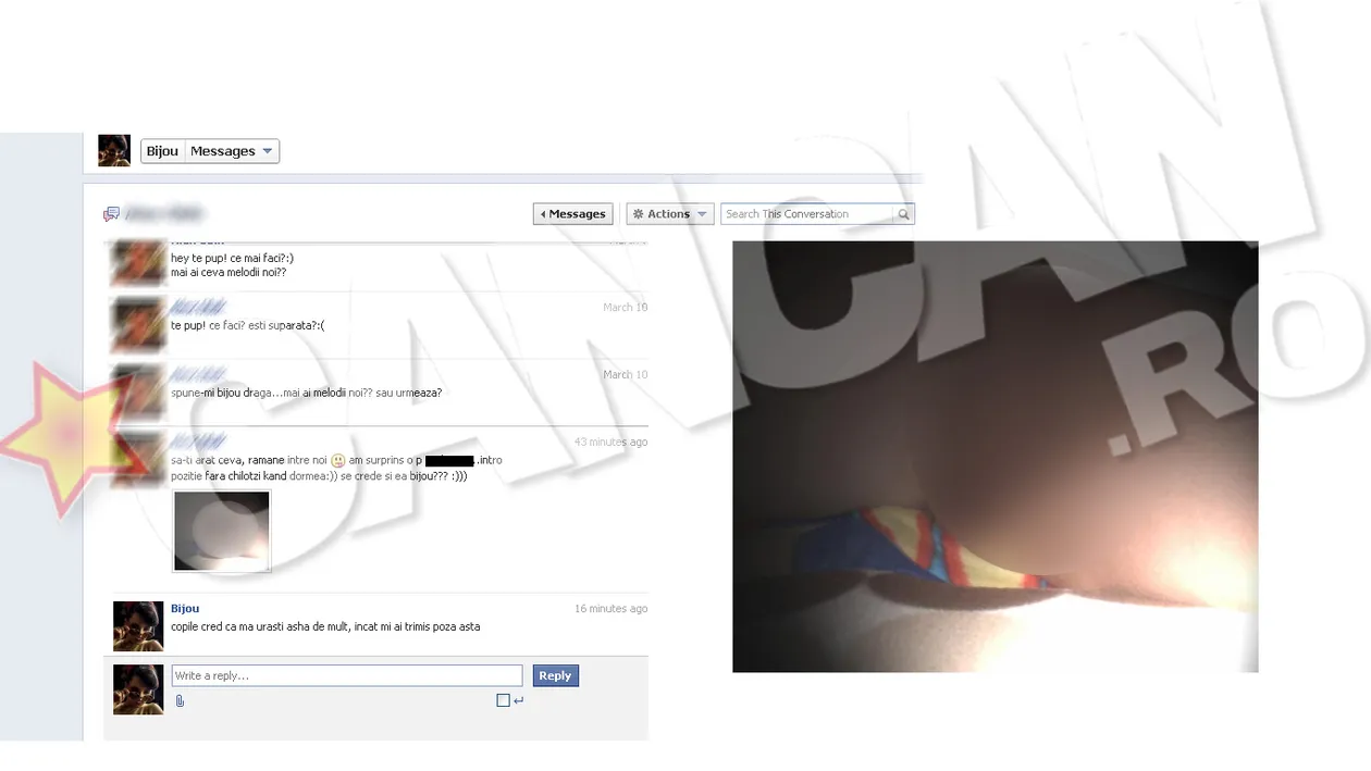 Cantareata fara chiloti a creat isterie! Un fan i-a trimis o poza cu o femeie care dormea fara lenjerie ca sa o imite