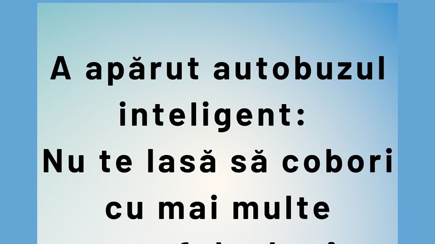 BANC | Autobuzul inteligent