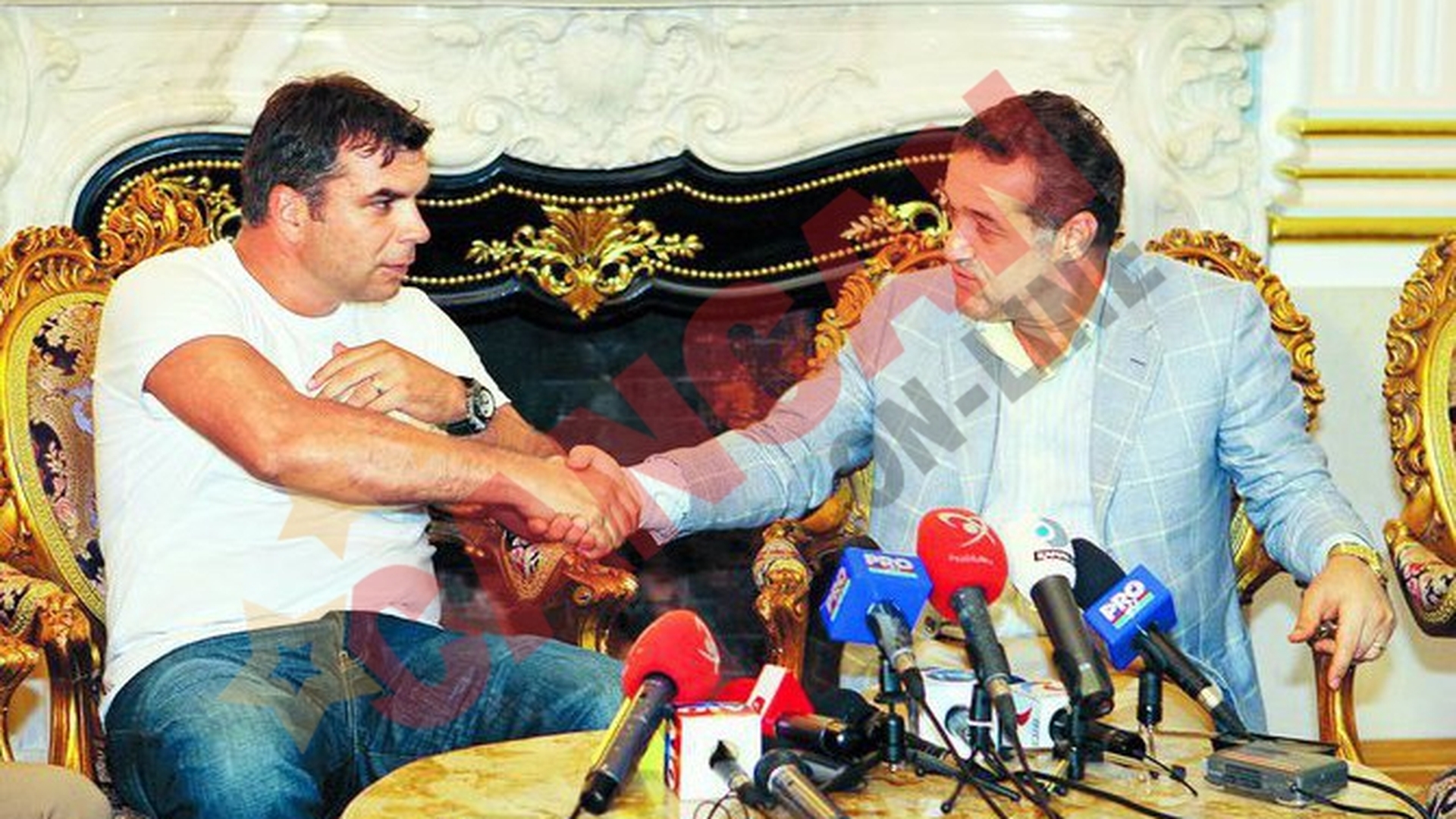 Gigi l-a convins pe Olaroiu cu 500.000 de euro si un teren