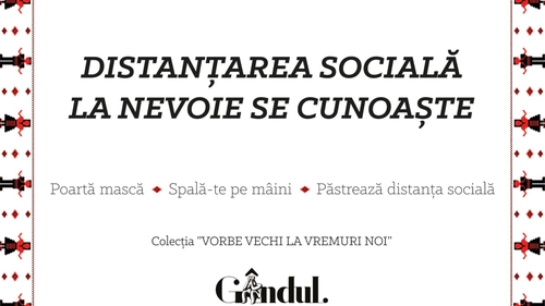 Grupul Gândul lansează o campanie outdoor de conștientizare a purtării măștilor în contextul pandemiei de Covid-19