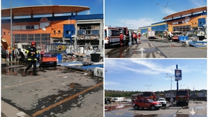 Explozie puternică la Dedeman Botoșani! Planul Roșu de intervenție a fost activat, 13 persoane au fost rănite grav
