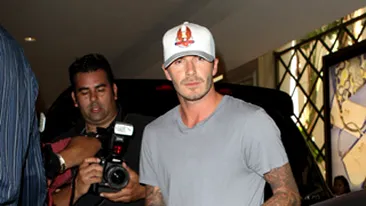 VIDEO David Beckham s-a intalnit cu soldatii romani din Afganistan