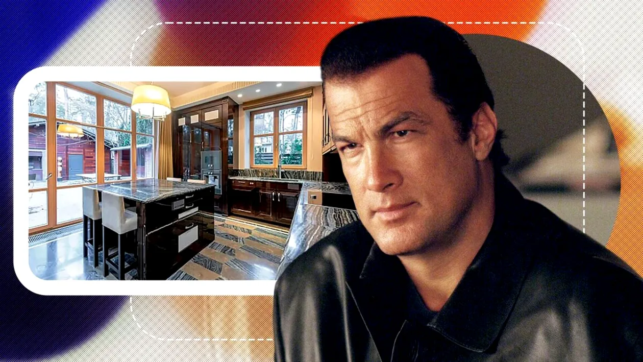 Cum arată conacul de 7,5 milioane de dolari al lui Steven Seagal? Se află în Moscova și l-a scos recent la vânzare