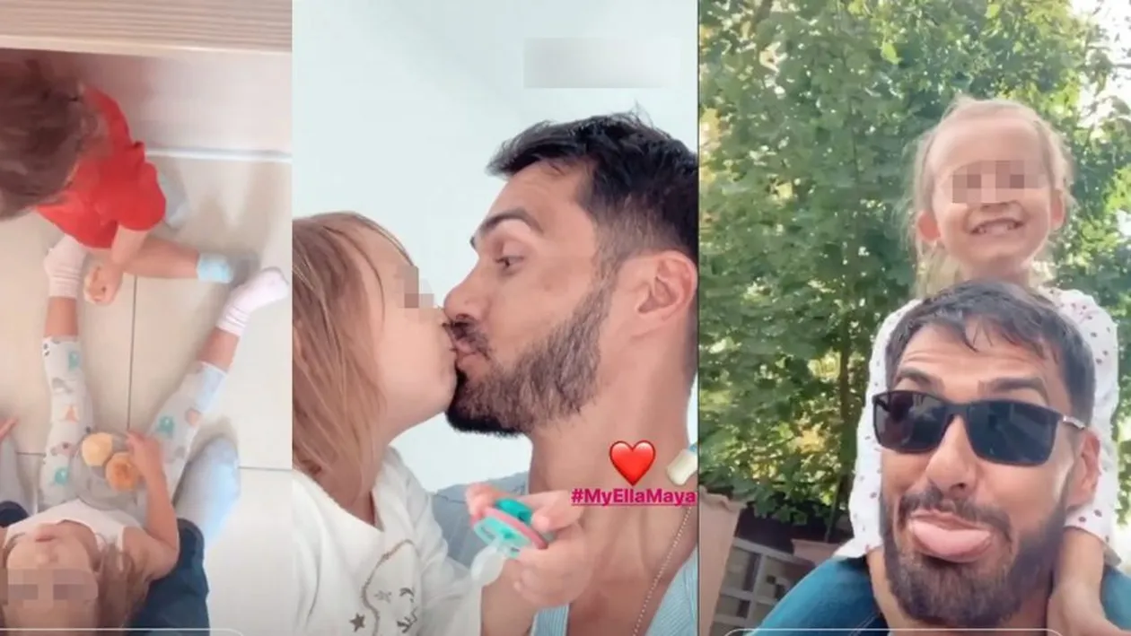 Uite ce nebunii fac micuțele Clara Maria și Ella Maya