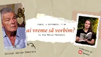 Adrian Păduraru, protagonistul filmului Declarație de dragoste, s-a destăinuit la „Ai vreme să vorbim” - singurul podcast de muzică folk și poezie